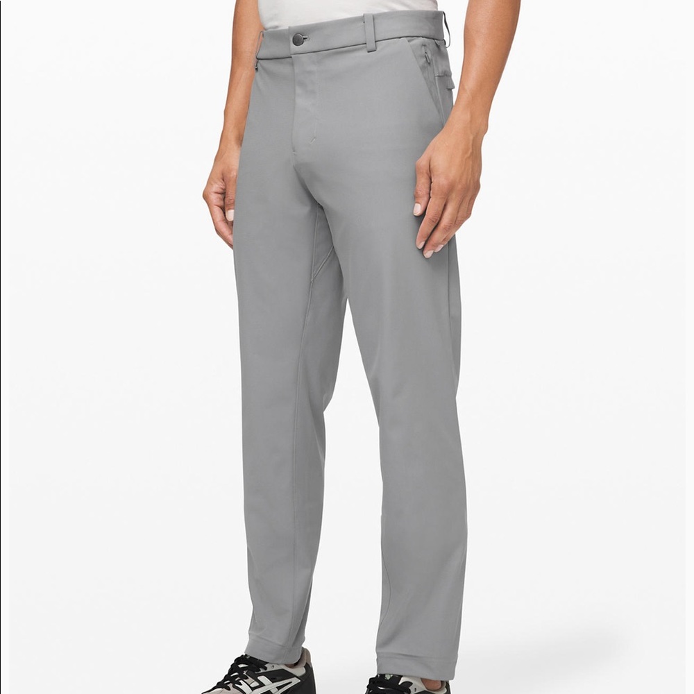 Lululemon commission light cast gray classic pant